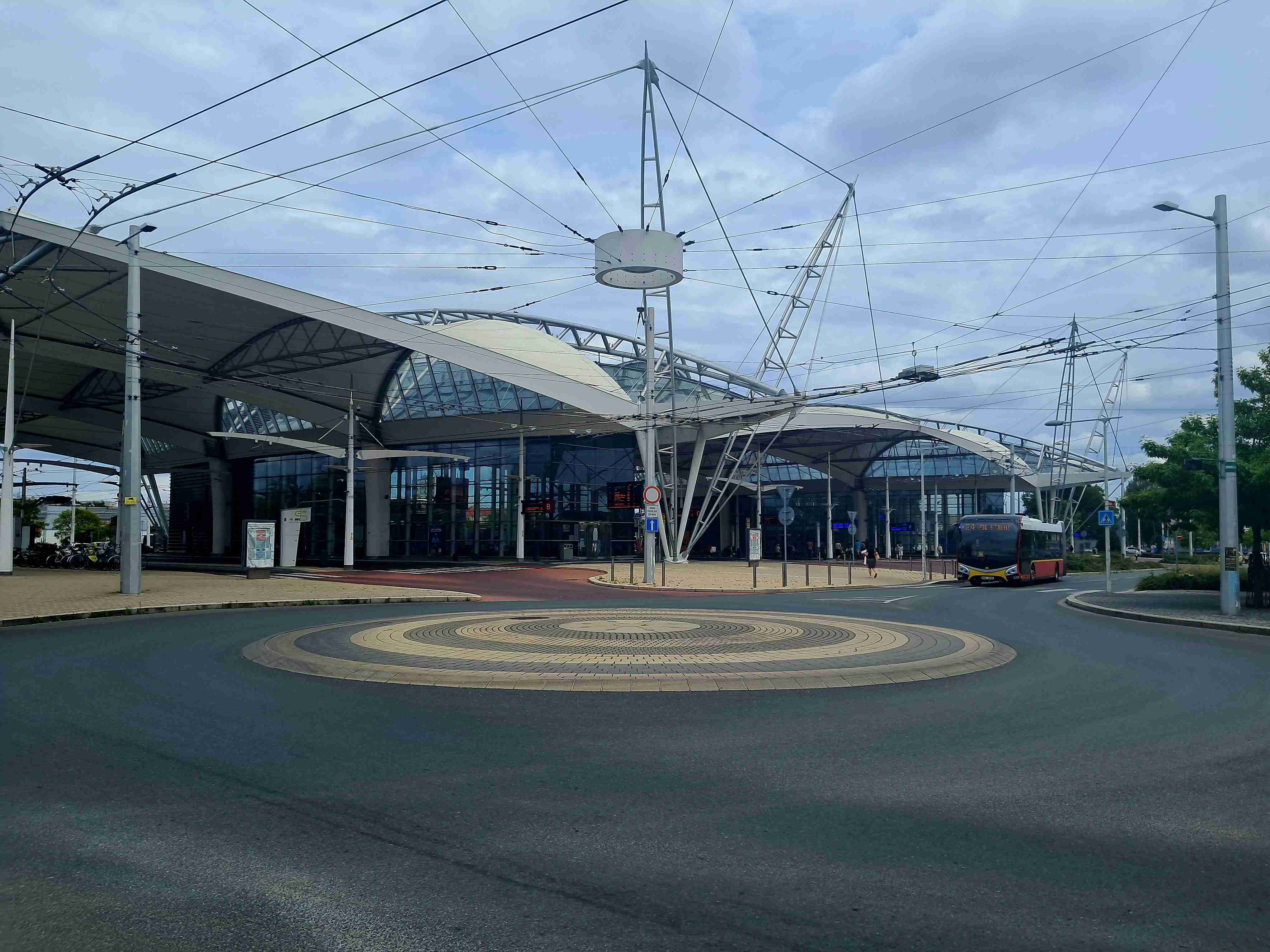 Hradec Kralove main bus terminal