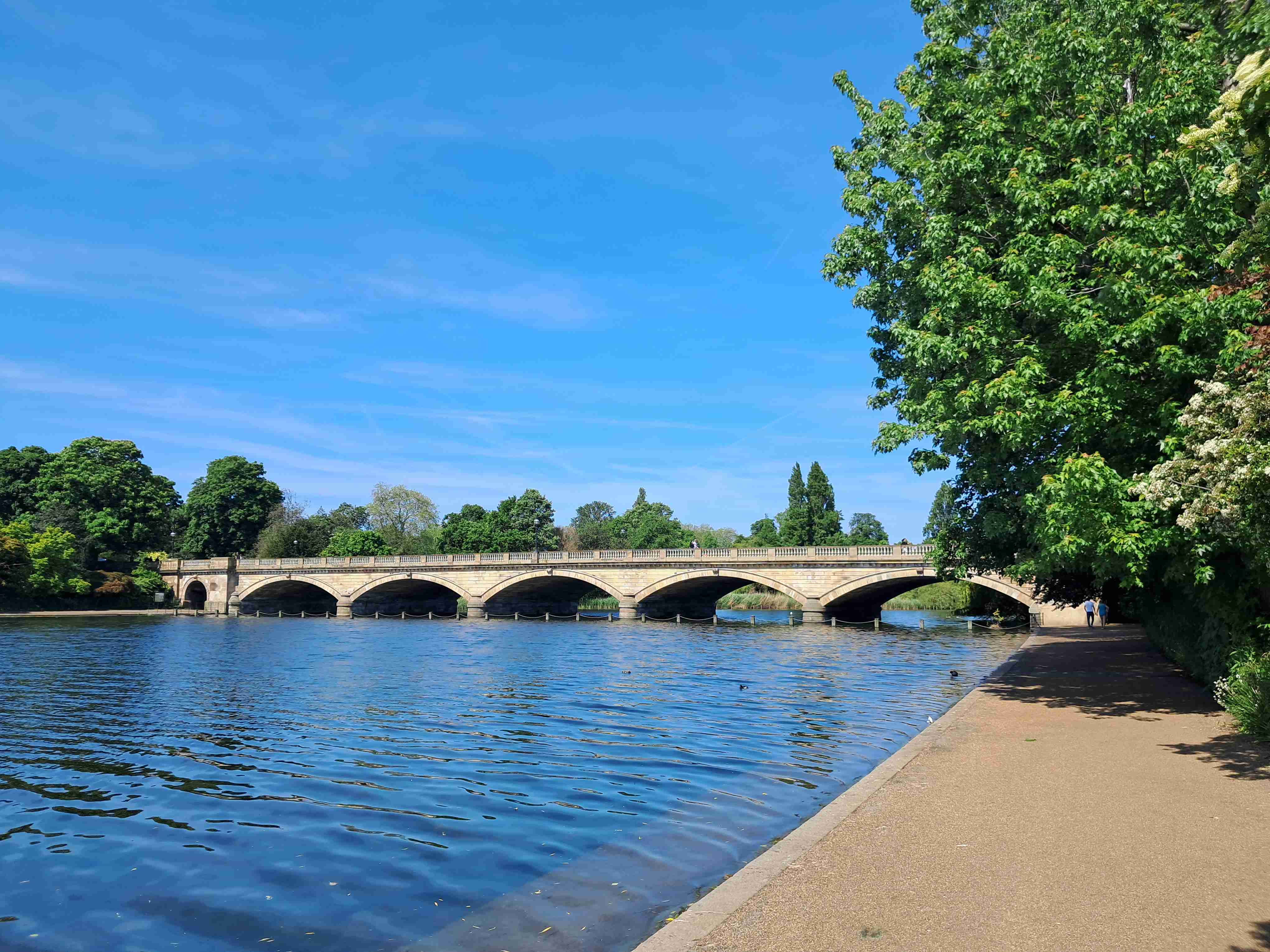 The Serpentine Bridge - Main Bridge of Hyde Park