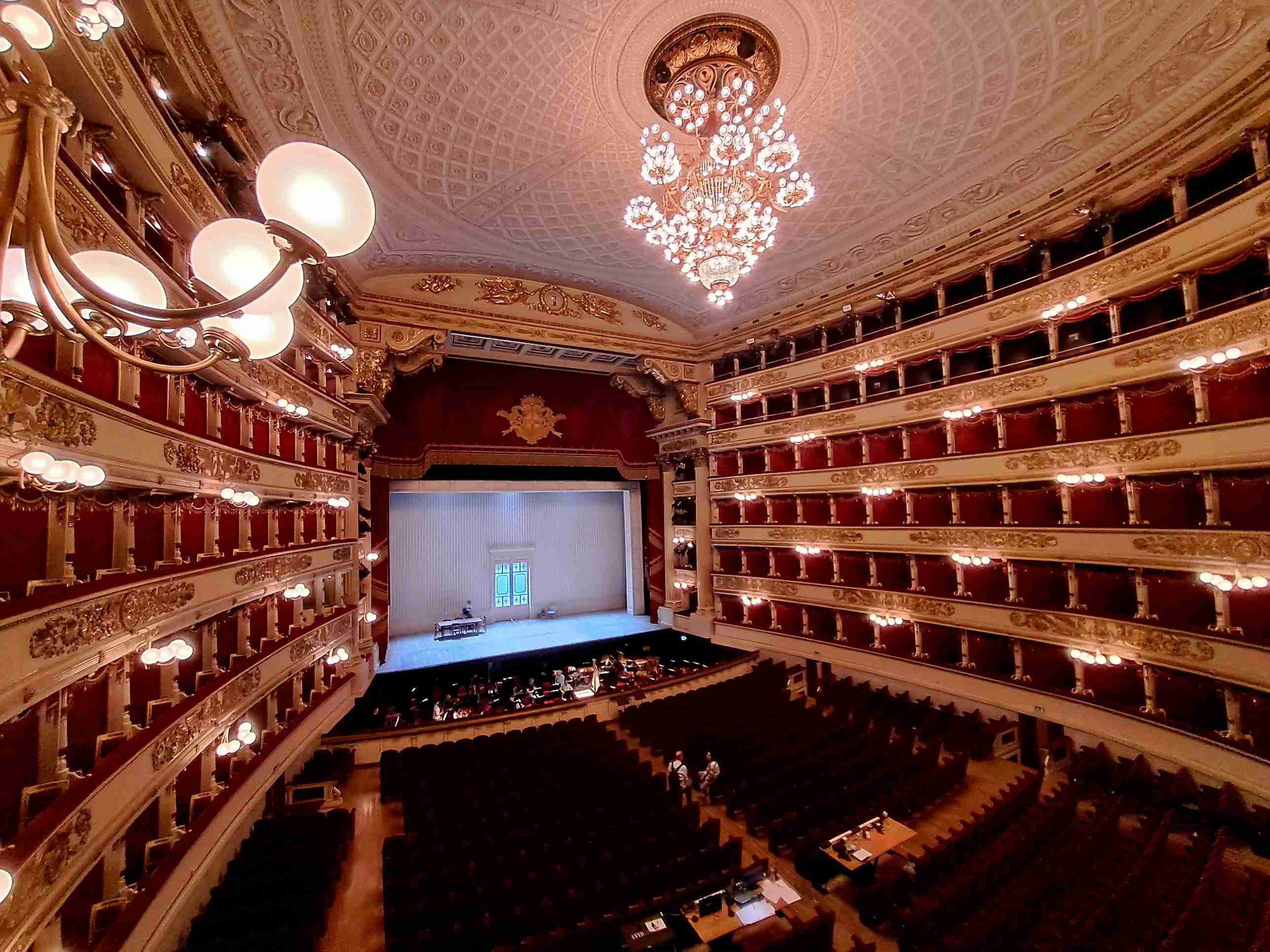 Main stage of Teatro alla Scala